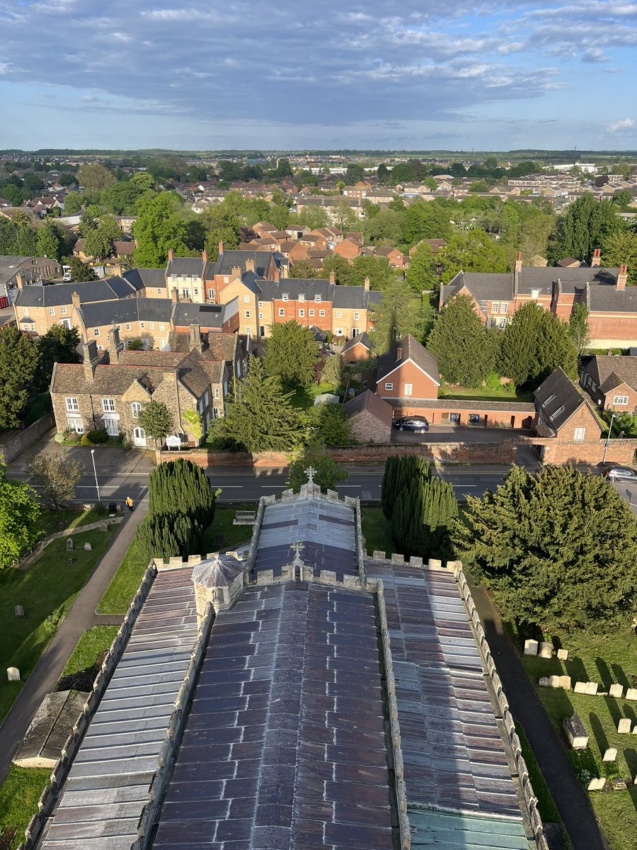 RotarySN's tweet photo. On Monday evening we took three new members to the top of the Church Tower before inducting them into our club and our new Impact Companion group .#impact brings #Rotary to a whole new demographic of time challenged individuals who want to help their community. https://t.co/gmOBA32xjr
