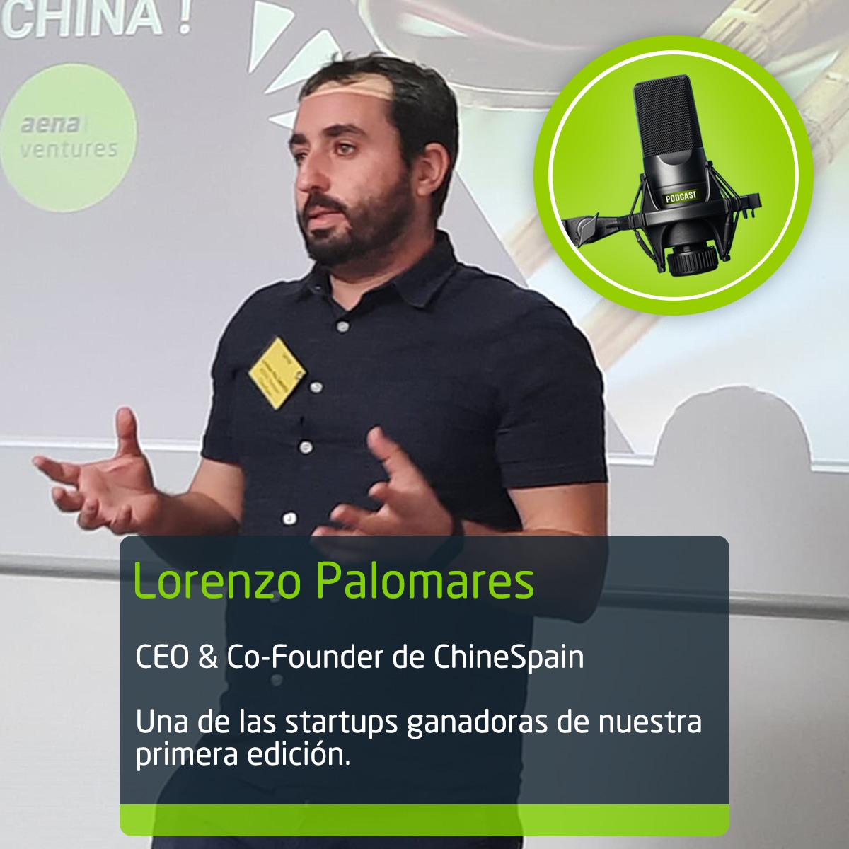 Aena_Ventures's tweet photo. En la 1ª edición, una de las startups ganadoras @Chinespain_es presentó un proyecto para mejorar la experiencia de los turistas chinos en España: #HiChina. En este #podcast su CEO &amp; Co-Founder nos detalla este gran proyecto trabajado en conjunto con #Aena https://t.co/THWvWs2bDJ https://t.co/tgBsBQ4t8s