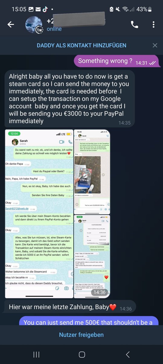 lisalitchi's tweet photo. It's sad that people like him 'sugar daddy' scamming young woman like that... how can anyone believe in other people if they have honest interest in u 
I pretended to be interested bc I knew he would try to scam me like other's https://t.co/9YjssBRvAZ