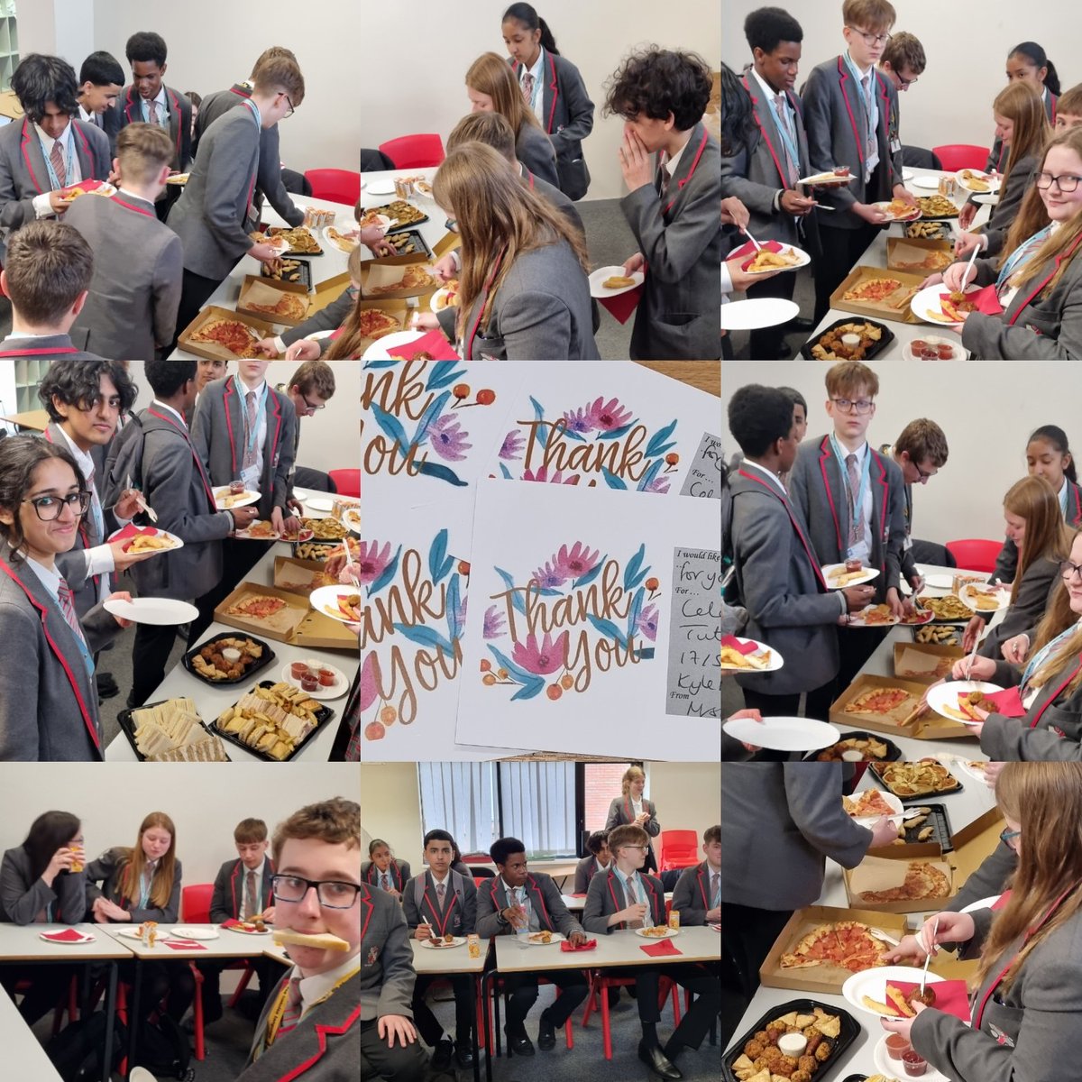 Thank you for being awesome, lovely celebration lunch with these wonderful students today 👌👍🏅#hardworkpaysoff