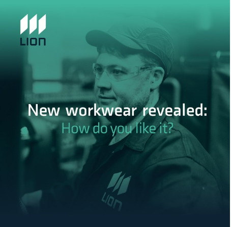 LionEngServices's tweet photo. In February, we shared some mockups of our upcoming workwear featuring a new logo. We're excited to show you how these clothes look on our employees! 
Do you also want to sport our new work equipment? Check out our career portal to find a position for you!
https://t.co/ZUyHZCHVWj https://t.co/o6iAPGOXit