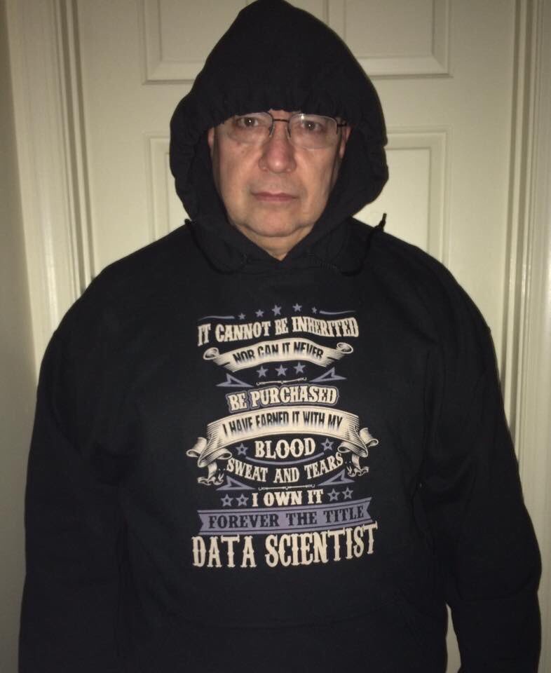 Here come <a href="/HanesBrands/">HanesBrands</a> to the #SAPSapphire main stage -- the company that invented hoodies. I am actually wearing a hoodie now. Thank you <a href="/SAP/">SAP</a> for inspiring me to bring this #DataScientist attire out today!

Check out this video: youtube.com/watch?v=vSTwNp…
...Hanesbrands Global CIO