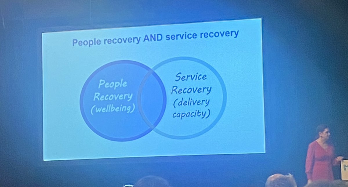 Sarah Walker (@sarahw7340) on Twitter photo Overwhelmed health systems face a new norm with staff shortages, delays and access to care. We have big challenges managing the tension between the recovery of our people and the recovery of healthcare services.
@aqua <a href="/HelenBevan/">Helen Bevan</a> <a href="/QualityForum/">Quality Forum</a> #Copenhagen #Quality2023 Overwhelmed health systems face a new norm with staff shortages, delays and access to care. We have big challenges managing the tension between the recovery of our people and the recovery of healthcare services.
@aqua <a href="/HelenBevan/">Helen Bevan</a> <a href="/QualityForum/">Quality Forum</a> #Copenhagen #Quality2023