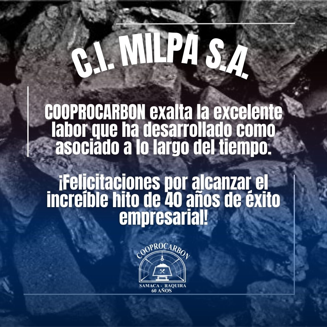 cooprocarbon_'s tweet photo. #CIMILPA SA, es hoy la #Empresa productora líder de #coque metalúrgico en #Colombia. Este logro se debe a la destacada calidad de los #carbones que ofrecen, la rigurosidad en sus procesos y la maravillosa capacidad de su talento humano. https://t.co/OZn9KmFfqq