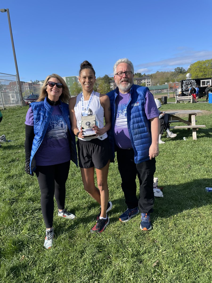 WINNING PICS
Bookended by co-directors <a href="/Chris_Little123/">Christine Little (she/her)</a>  &amp; <a href="/NBmarathonman/">🏃Bruce Macfarlane 🏃</a> Sunday's <a href="/EggFarmersofNB/">Egg Farmers of NB</a> 21.1k winners of 45th annual <a href="/SM_Law/">Stewart McKelvey Law</a> <a href="/FtonMarathon/">Fredericton Marathon</a> Stephane Piccinin (men's) &amp; <a href="/ElJonesPoet/">El Jones</a> (women's) receive prize pack <a href="/MillTownRoaster/">Mill Town Roasters</a> East Coast blend <a href="/RunningRoomFton/">FrederictonRR</a> gift card