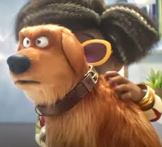 The_Teal_Mask's tweet photo. I don't think I've stated enough how much I vehemently hate this dog's design. It genuinely took me out of the film for the first 30 minutes cause it doesn't look like a Mario character it looks like a Secret Life of Pets character. https://t.co/i6PegWn59H
