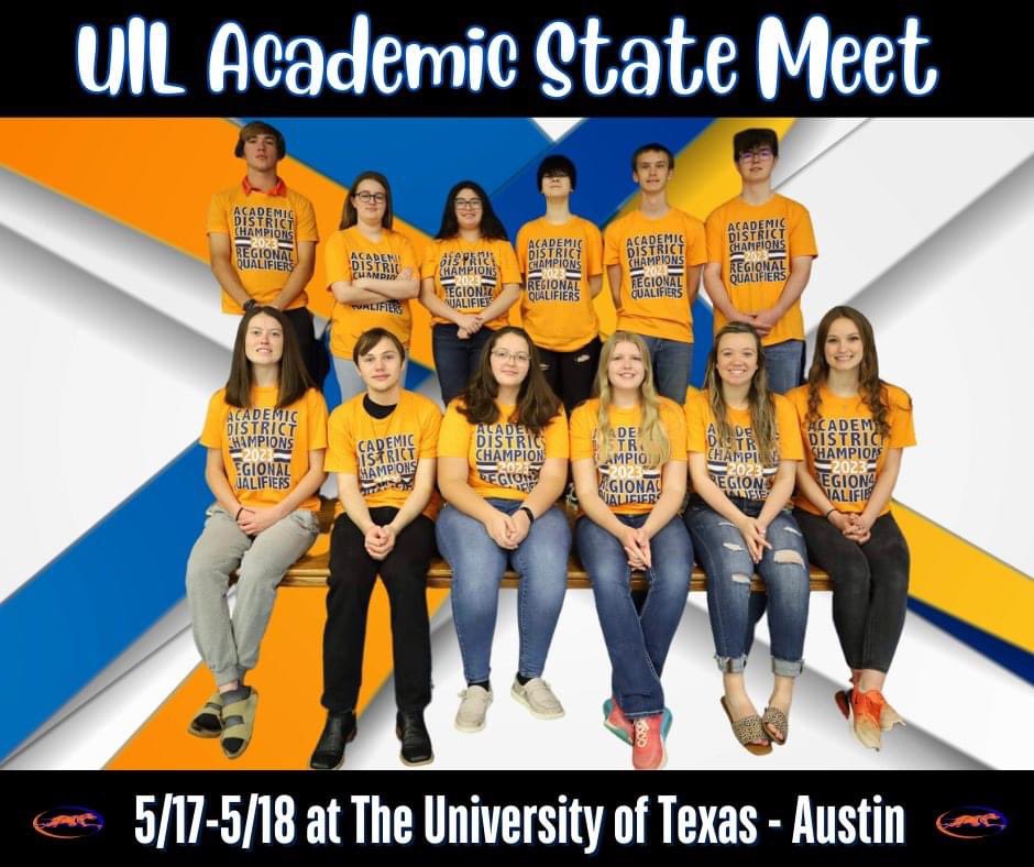 Good luck to our Greyhounds competing at the UIL Academic State Meet today and tomorrow! Bring home the gold! #sisdistheplacetobe #ontrackandleadingthepack #greyhoundgrit