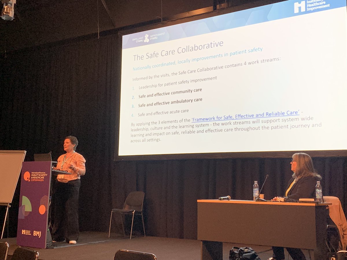 Austprincess's tweet photo. Looking at the #SafeCareCollaborative  a partnerships between @TheIHI @ImprovementCym as alternative to hospital admissions with work focused in community and ambulatory care #Quality2023 https://t.co/OHk0MoAaNG