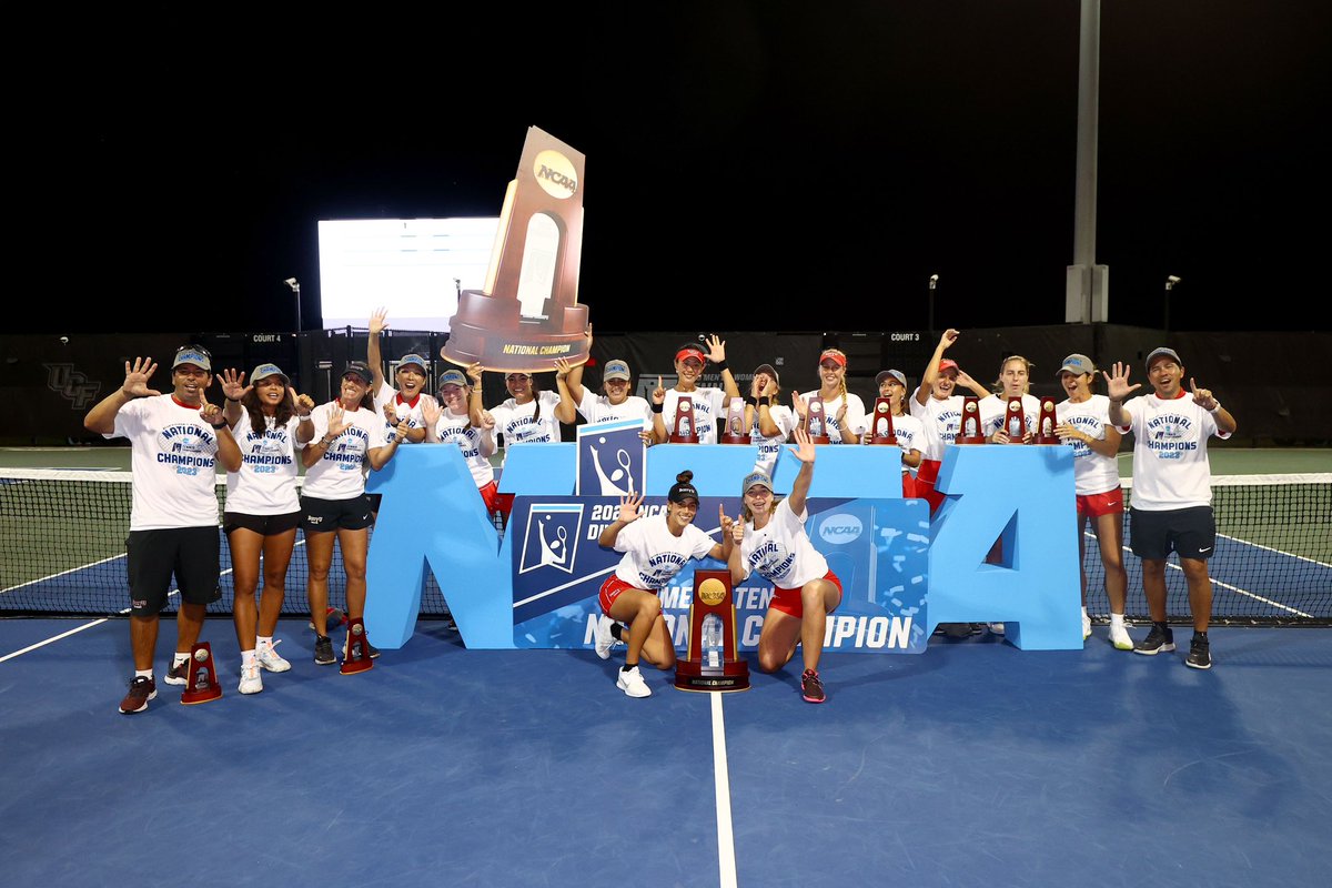 🏆🏆🏆DYNASTY🏆🏆🏆

For the sixth consecutive year, @GoBarryBucs are the @NCAADII women’s tennis national champions!

#D2WTEN