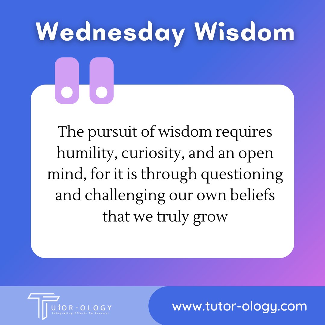 tutor_ology's tweet image. #humilityandgrowth #curiosityunlockswisdom #questiontogrow #challengeyourbeliefs #growththroughquestioning #pursuewisdomwithhumility #education #tutoring #success #studentreview #learningjourney  #tutorology #feedback #review #tutorial #tutorology