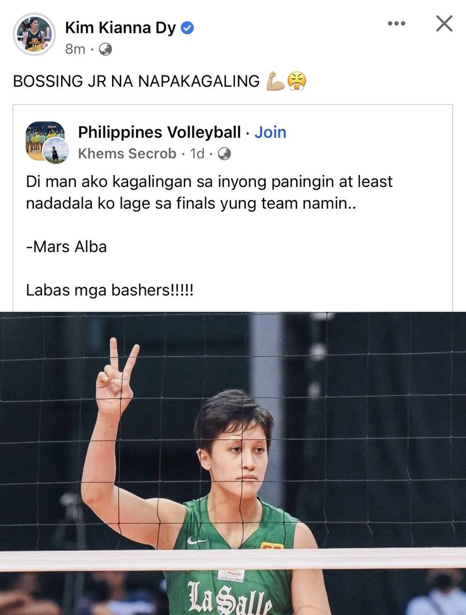 medj senti me bc remember when kkd posted this last season when mars' doubters still outnumbered her believers? kkd has always been a believer 🥹