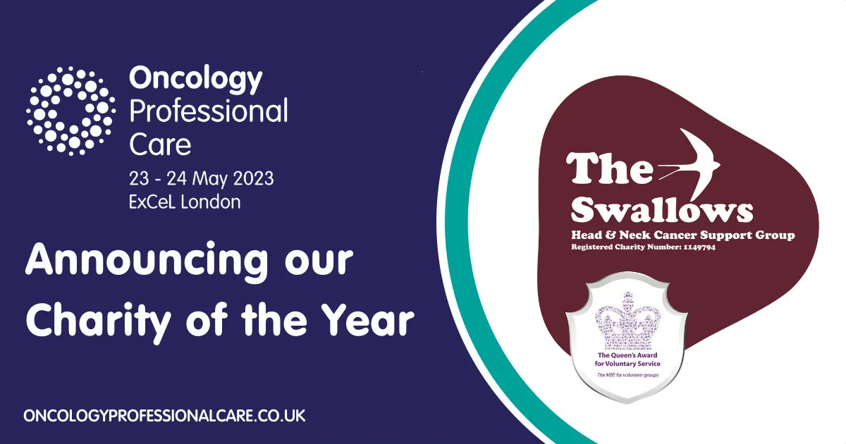 swallowsgroup's tweet photo. Charity of the Year @oncology_care Conference
@swallowsgroup
will receive £1 per every delegate who downloads the official event app 📱 Get it here: https://t.co/EOBzh9GnL6 #OPC23 https://t.co/VcCzNnJiIl
