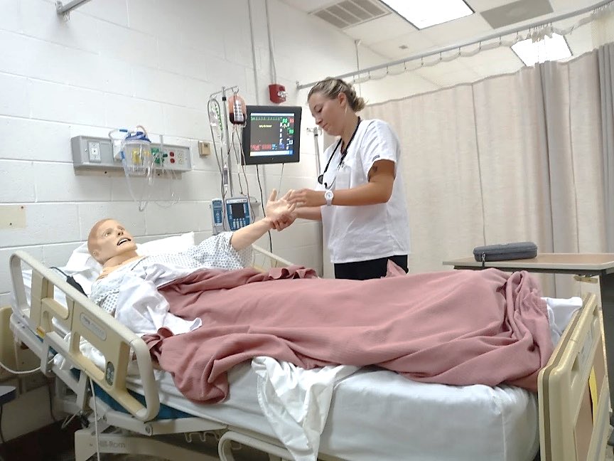 vbschools's tweet photo. School of Practical Nursing celebrates its new cohort of future compassionate caregivers. Read The Core story here: https://t.co/5szl6Mza2Q #lovevbschools #vbfutureready #futurereadyvb https://t.co/JngGJwqr8m
