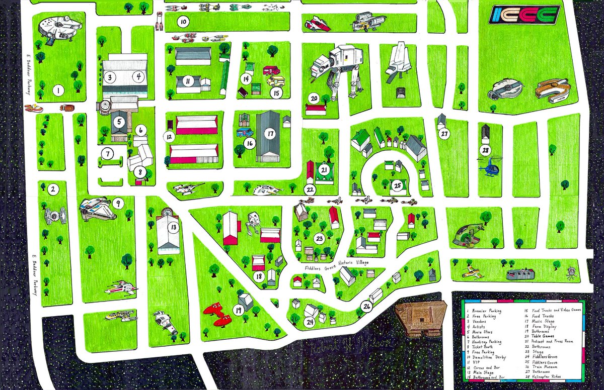 ICCCNashville's tweet photo. I give you the #iCCCon 2023 Map made by Robert Wilson
No Corporations, Just Fans! Download the ICCCon App for the map and tons more info!
 #iCCCon 
.
.
.
.
.
.
#map #comiconmap #comicon #comiconexclusive #starwars #disneymap #classic #scifi #conlife https://t.co/KlexvdSdwZ