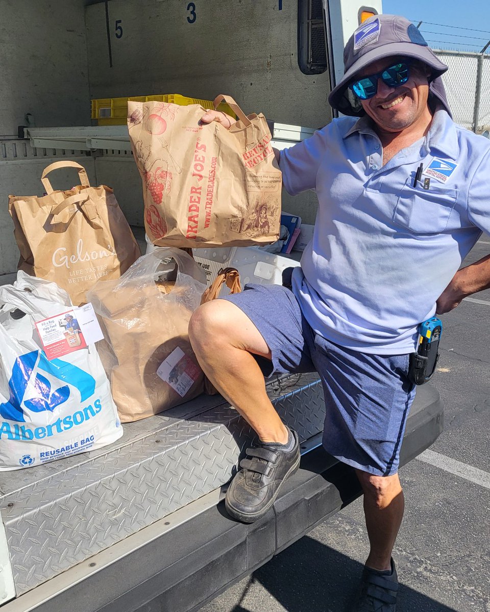 Letter Carriers on Twitter "Volunteers and Carriers from Van Nuys, CA Branch 2462 were out in