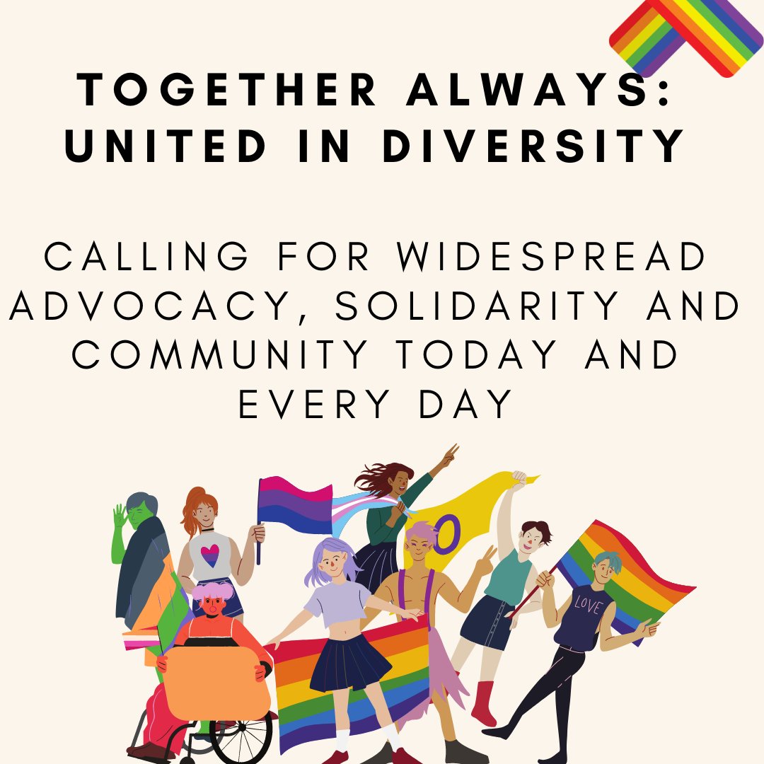 Happy International Day Against Homophobia, Transphobia, and Biphobia!

In a time where anti-trans, anti-drag, and anti-LGBTQ attacks are on the rise, this IDAHOTB, we call on our community to renew their commitments to standing in solidarity with the 2SLGBTQIA+ community!