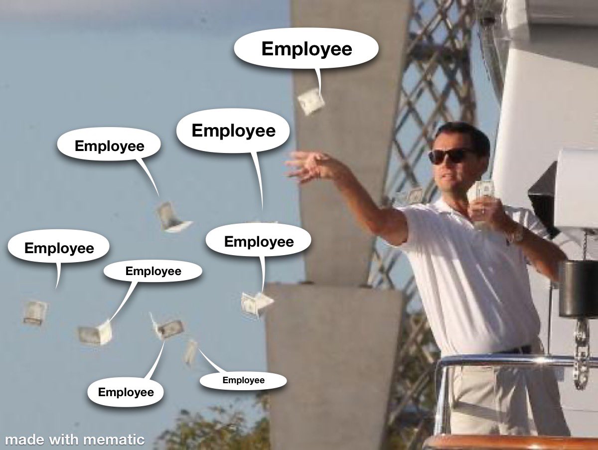 BullMarketBoss's tweet image. Every dollar you invest becomes your employee