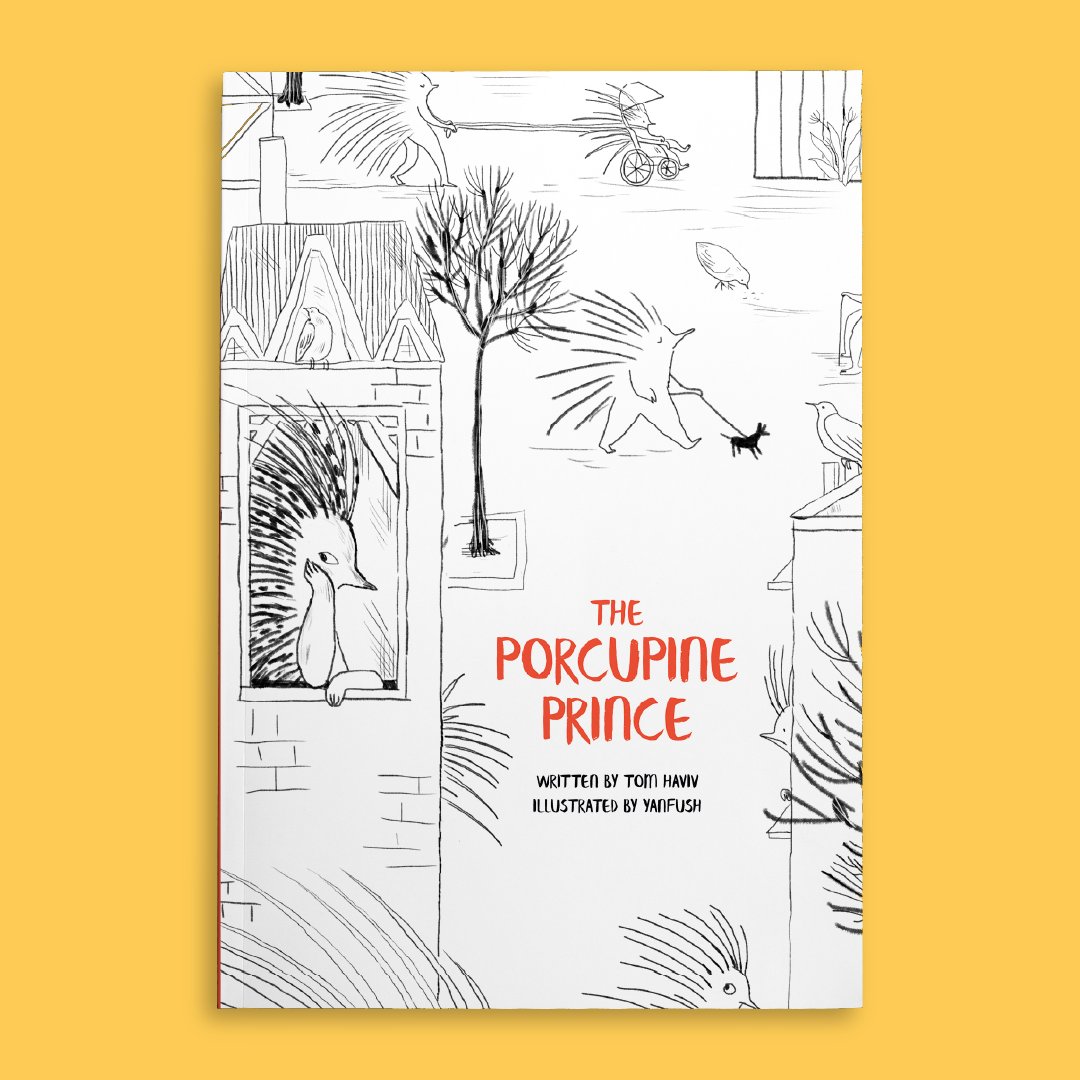 Introducing the author of "The Porcupine Prince," Tom Haviv!  🦔

"The Porcupine Prince" is shipping this summer! ✨

<a href="/SomewherePress/">Somewhere Books</a> 
<a href="/tmhaviv/">Tom Haviv</a> 

#porcupineprince #childrensliterature #tomhaviv #inbaralgazi #kidslit #picturebook #yanfush
ayinpress.org/the-porcupine-…