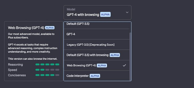 TheJasSingh's tweet photo. Everyone seems to think Bard is killing “ChatGPT”.

I think NOT.

As everyone can now access ChatGPT with Internet.

Here are the 8 prompts for Browsing GPT that will save you 100s of hours: https://t.co/chr0cSBxhs
