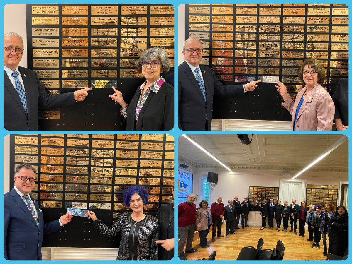 uskudar_lions's tweet photo. Üyelerimiz tarafından LİAY Vakfı Öğrenci Bursları Fonuna yapılan bağışları temsil eden üç adet Gümüş Plaketi, Burs Bağışçı Panosuna taktık. Tüm bağışçılarımıza teşekkür ederiz. #weserve #lionsclubs #lionsturkiye #118ylions #118yleo #liayvakfı #liayburslar https://t.co/35Jco6BsKf