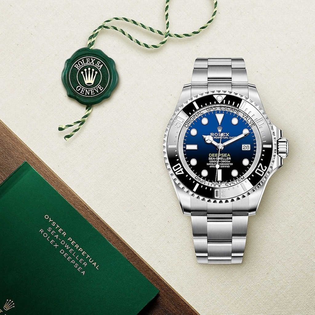 pololuxury_'s tweet photo. The watch that conquered the deep. The Rolex Deepsea in Oystersteel, 44 mm case, d-blue dial, and an Oyster bracelet.
Discover Rolex at Polo Luxury.
#Rolex #RolexDeepsea #RolexWatch #WatchesofPolo https://t.co/JSA4KuxbxK https://t.co/hhvokDQ1VD