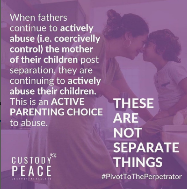 #PivotToThePerpetrator

When fathers and mothers continue to actively abuse.