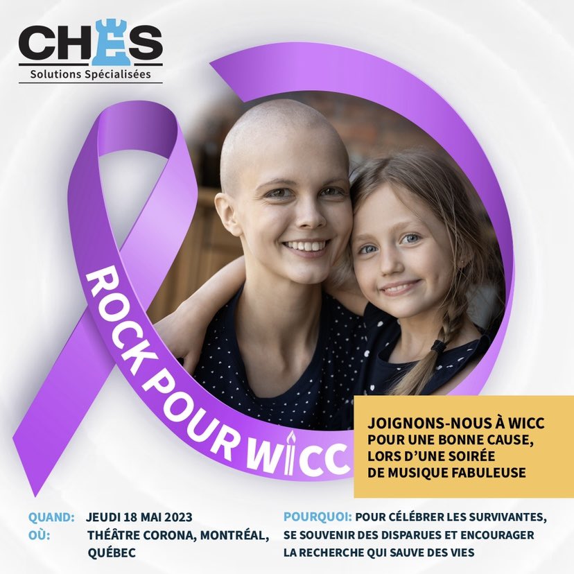 ChesSolutions's tweet photo. Nous sommes fiers d’être commanditaire de WICC (Women in Insurance Cancer Crusade - l’industrie de l’assurance contre le cancer, encore une fois en 2023. https://t.co/RTkptUc2Sb