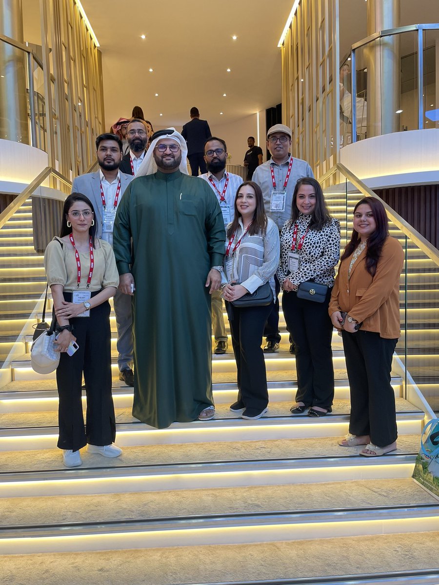 MediaMattersPK's tweet photo. Team Media Matters was recently in Dubai to attend the 30th edition of the #ArabianTravelMarket which boasted presence of top tourist destinations, airlines, hotels etc. We also invited notable media representatives from Pakistan to experience the beautiful city of #Dubai https://t.co/7DkMEgdEuo