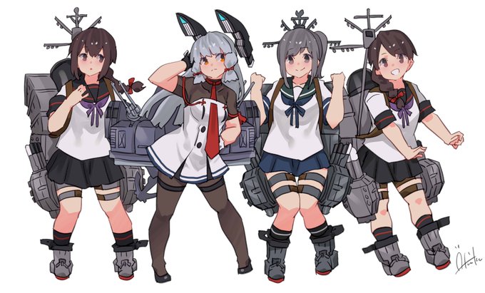 「叢雲(艦これ) 複数の女性」の画像/イラスト/ファンアート(新着)