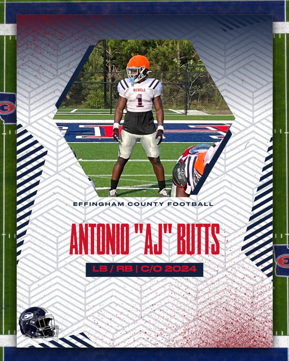 EXPLOSIVE, DYNAMIC, FOOTBALL IQ OFF THE CHARTS, PLAYS BOTH SIDES OF THE BALL, PLAYMAKER!!!!!. ALREADY RAKING IN OFFERS EVERY WEEK. SET FOR A BIG SENIOR SEASON <a href="/AntonioButtsJr1/">Antonio “AB” Butts Jr.</a> <a href="/RecruitTheHam/">RecruitEffingham</a> <a href="/RecruitGeorgia/">Recruit Georgia</a>