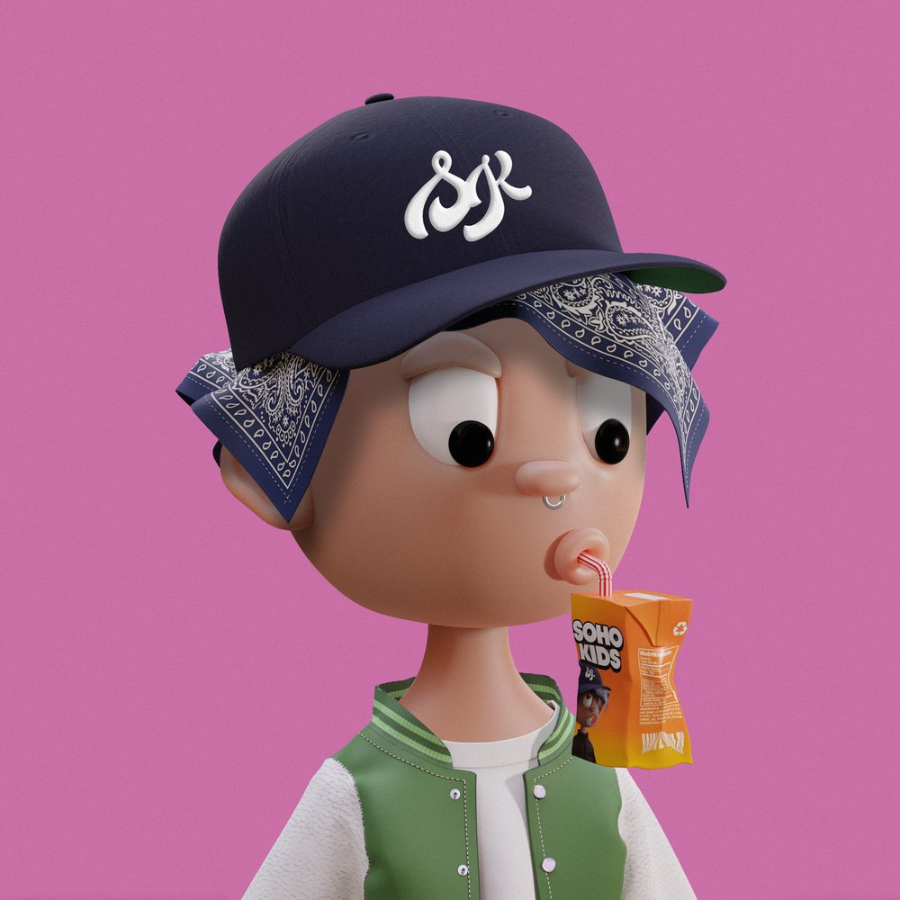 Soho Kids #3752 sold on jpg.store for ₳30 ($11.00)