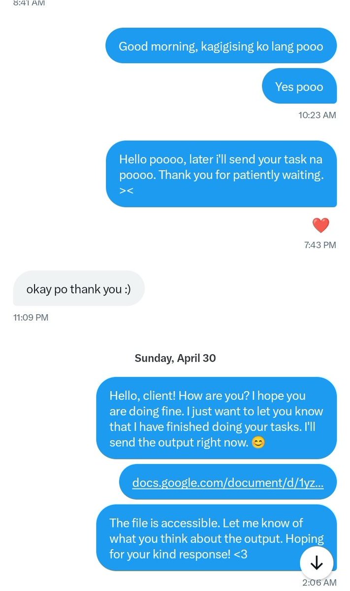 Client: New

➣ Task: Essay Theology 
     ⤿ Price: 90

✄ ─────────────

⎙: #MarinTransparency 
⎙: <a href="/commsnimarin/">open for commission 🟢 — essay | rush | lf clients</a> ; #commstwt
➲ Date of Transaction: [ 04/27/23 ]
⇢ ˗ˏˋ LF CLIENT