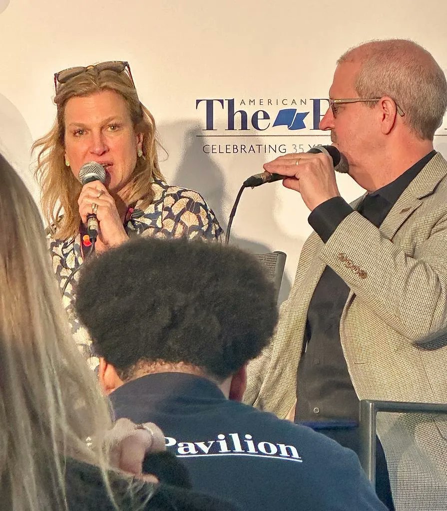 Panel discussion at the American pavilion, Cannes. With Caprice Crawford @crawfordtalents, Adam Davenport <a href="/dported/">Adam Davenport</a>, Luci, Lenox <a href="/lucilenox/">Luci Lenox</a>, Keith Simanton <a href="/IMDbKeith/">Keith Simanton</a>, and Yariv Lerner @yarivlerner.