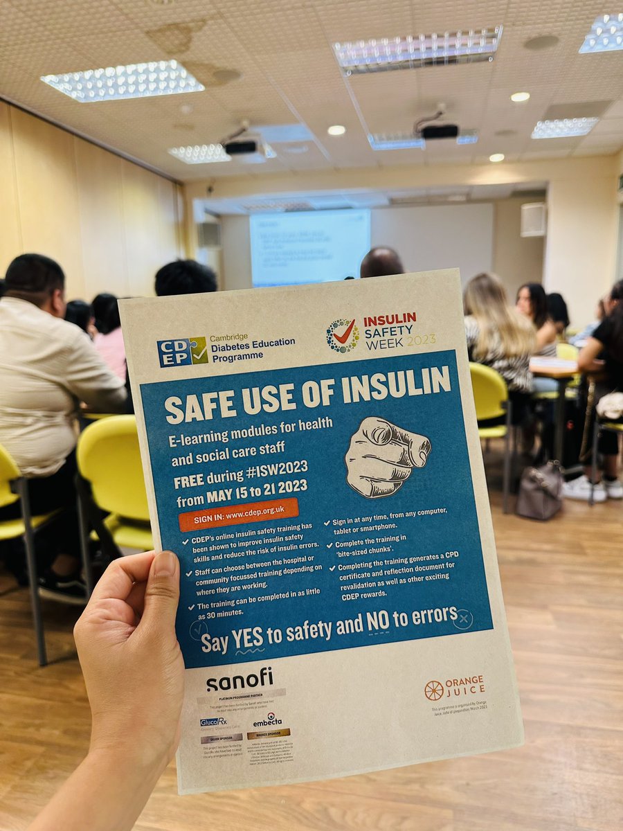 wanderbelai's tweet photo. Just in time! Nutrition, Dietician and Diabetes study day for newly qualified nurses and its #InsulinSafetyWeek2023☺️👏🏻 https://t.co/Oue19yQPM3
