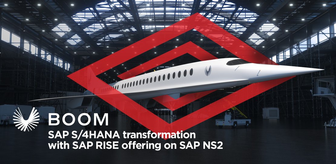Boom Supersonic <a href="/boomaero/">Boom Supersonic</a> is building the world's fastest airliner, Overture — optimized for speed, safety, and sustainability. And they are now on the <a href="/SAP/">SAP</a> main stage at #SAPSapphire. Now, this is really impressive! 

Learn about BOOM's <a href="/SAP/">SAP</a> #ERP integration: