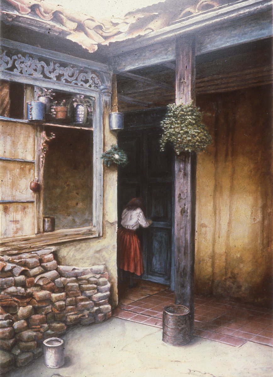 80s la época de los patios...
1981 Óleo sobre lienzo - Patio en Cuzco
#artist #art #painting #retro