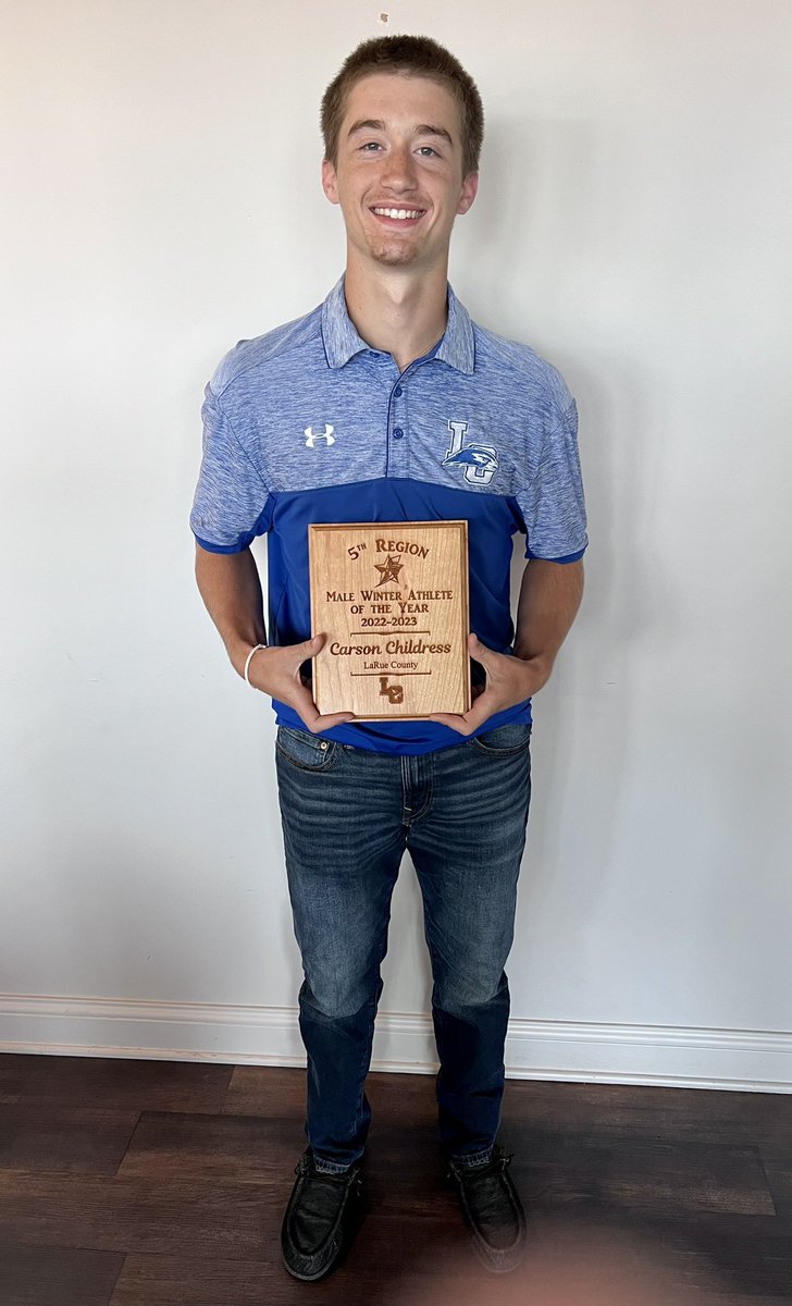 5th Region Athletic Director WINTER  MALE Student-Athlete of the Year - Carson Childress (LaRue County) <a href="/laruecohawks/">LCHS ATHLETICS</a> <a href="/LC5thRegion/">LaRue County Hawks Basketball</a>