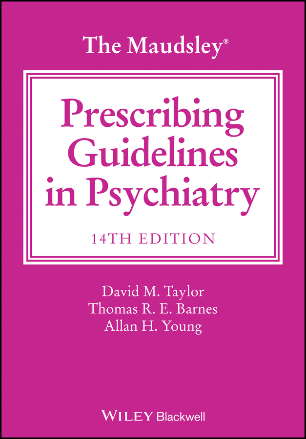 Mental Health practitioners! ‘The Maudsley’ is the world-renowned reference on the safe use of medications for patients presenting with mental health problems. Free access to the ebook using your NHS OpenAthens account. Go direct orlo.uk/02Dz6  <a href="/WileyGlobal/">Wiley</a> <a href="/NHSKFH/">NHS Knowledge for Healthcare</a>