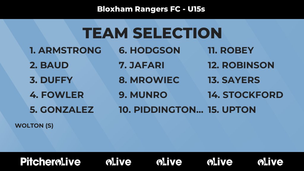 Today's Bloxham Rangers FC - U15s team selection #Pitchero
bloxhamfc.co.uk/teams/263510/m…
