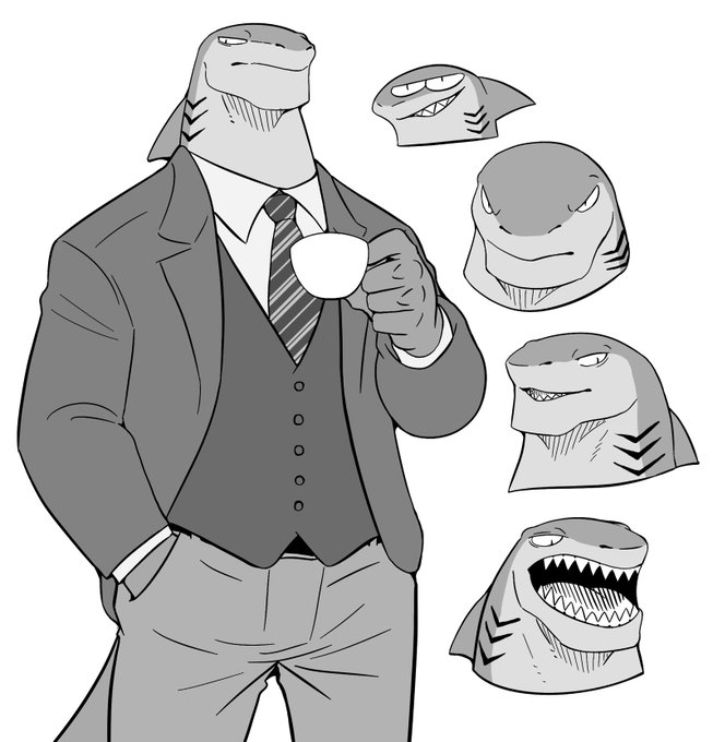 フィッシーな精神科医、クロウリー先生🦈