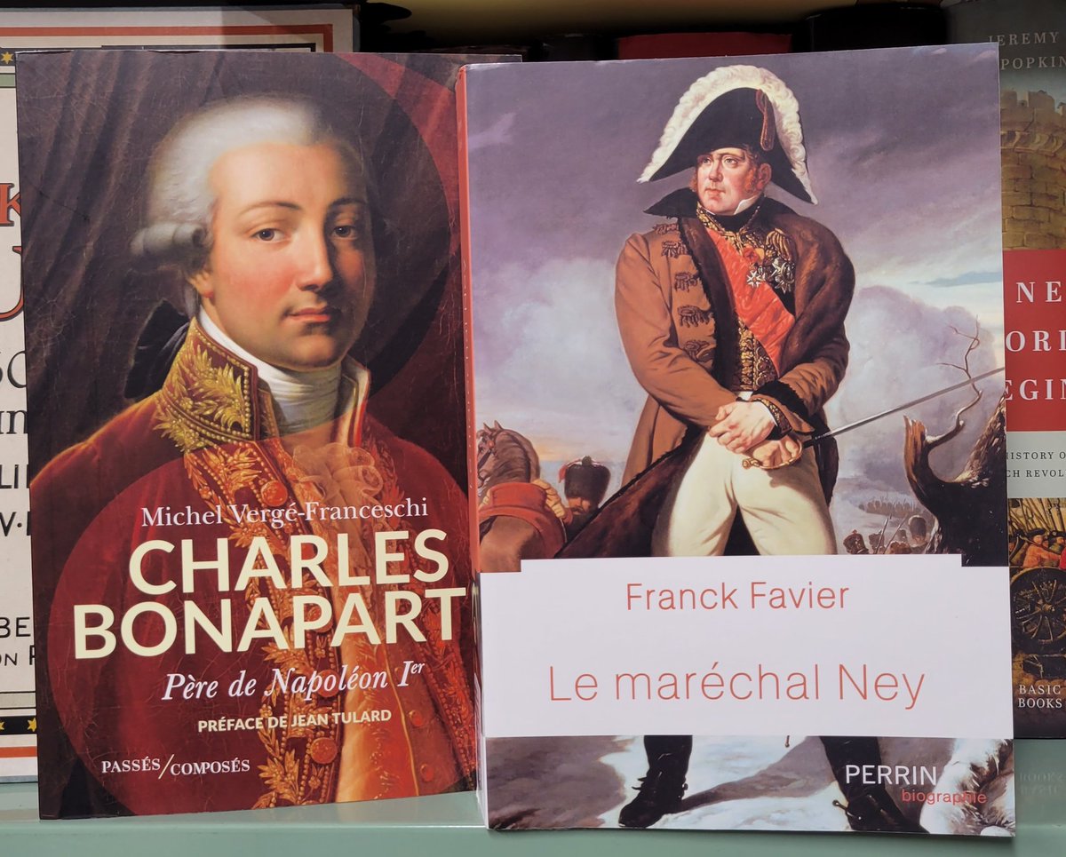 AMikaberidze's tweet image. Two interesting and much needed Napoleonic biographies, well worth your time! Félicitations @FavierFranck, j'ai beaucoup apprécié votre livre, et merci de m'y avoir mentionné !