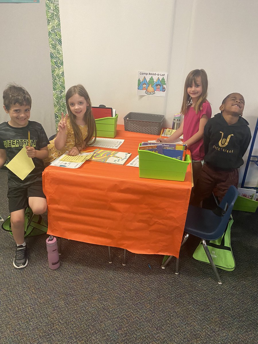 Welcome to Camp Read A Lot! 
Some of Mrs. Cummins’ Happy Campers!  #fisdmadetoshine <a href="/SonntagElem/">Sonntag Elementary</a> <a href="/1stSonntag/">SE_1stgrade</a>