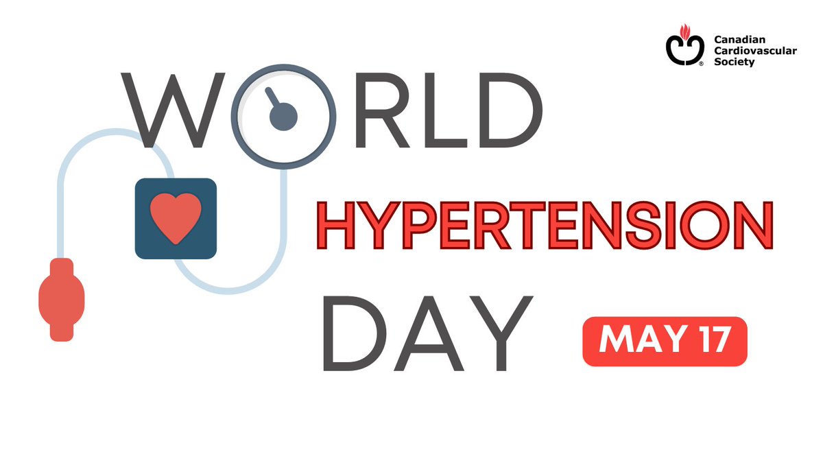 SCC_CCS's tweet photo. DYK? May is #Hypertension Awareness Month ❤️ and today is #WorldHypertensionDay. If you're looking to broaden your knowledge, try searching the #CJC for articles on hypertension 👉 https://t.co/HOooneNH2V @CJCJournals https://t.co/lYdUU290B6