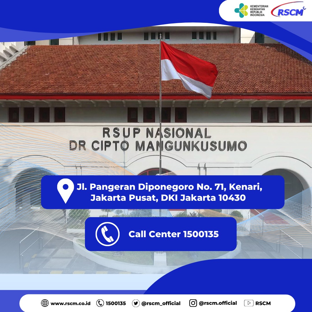 Meet Our Specialist
Prof.dr.Bambang Hermani, Sp.THTBKL, Subsp.LF(K)
.
Informasi layanan 
Call Center 1500135