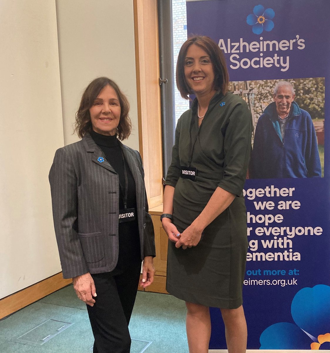 Amazing to have ambassador Dame <a href="/arlenephillips/">Dame Arlene Phillips</a> at our #DAW2023 parliamentary event this afternoon, chatting barriers to dementia diagnosis with our very own <a href="/KateLeeCEO/">Kate Lee</a>. 

#DementiaActionWeek