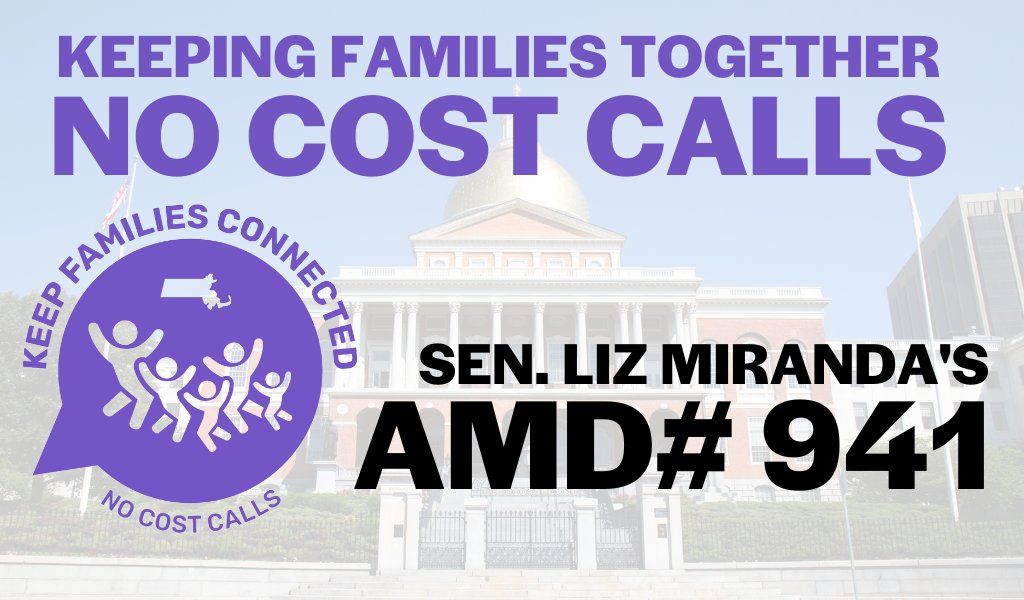 *Urgent* Action Alert! Call or email your State Senators to support Sen. Miranda's amendment #941 to have even stronger language for #NoCostCalls to #KeepFamiliesConnected! #mapoli Learn more and take action here: bit.ly/nccsenate23 Please share widely!