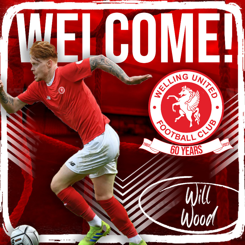 wellingunited's tweet photo. ✍️ WINGS GET WOOD!

Welling United are delighted to confirm the arrival of left-back Will Wood as the first signing of the summer. 

Welcome aboard, Will! 💪

🔴 #WeAreWings