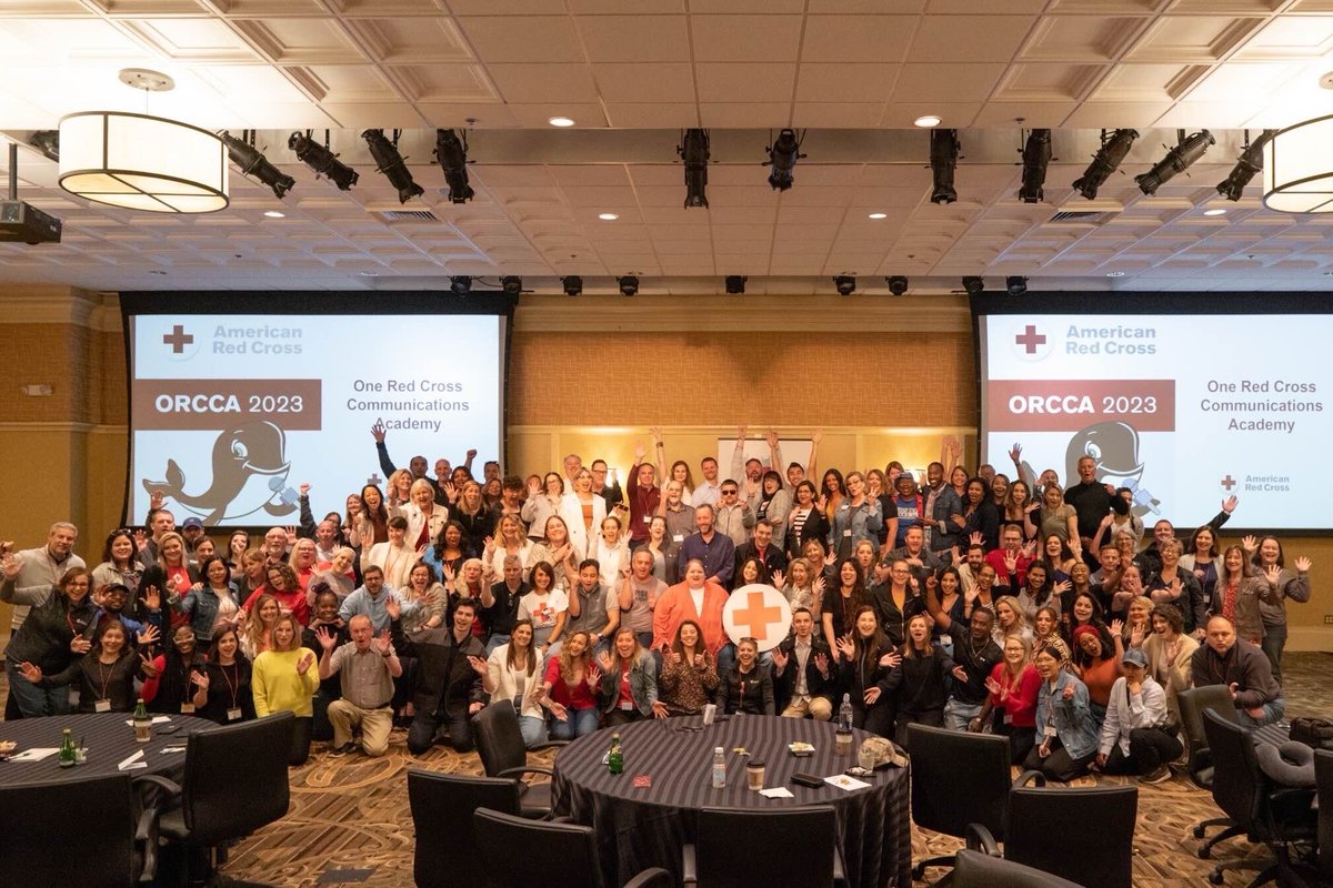 SFLRedCross's tweet photo. Last week, our #SFLRedCross Communications team attended One Red Cross Communications Academy with the communicators from all over the nation! It was a week filled with learning &amp; great experiences. #ORCCA ❤️ ⛑️ 🎙️ https://t.co/q3iRj58pyE