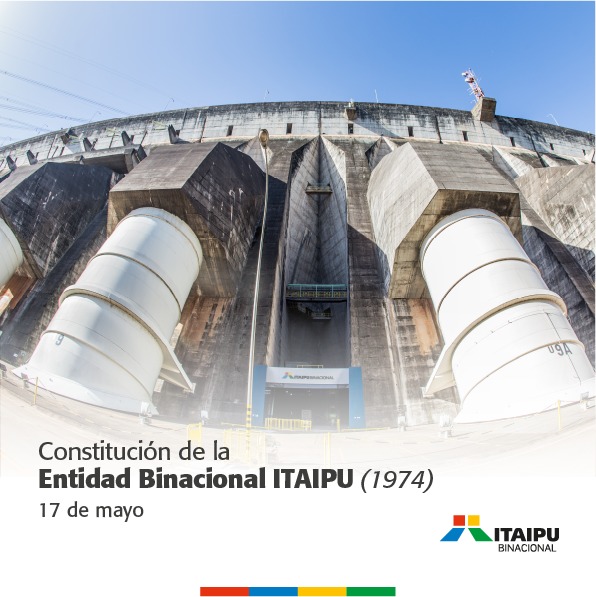 🔺Con varios hitos significativos, conmemoramos hoy 17 de mayo los #49años de constitución de la Entidad Binacional, mayor productora de energía limpia y renovable del mundo. 

Leé aquí 👉bit.ly/3MzfFVn

(Hilo)
