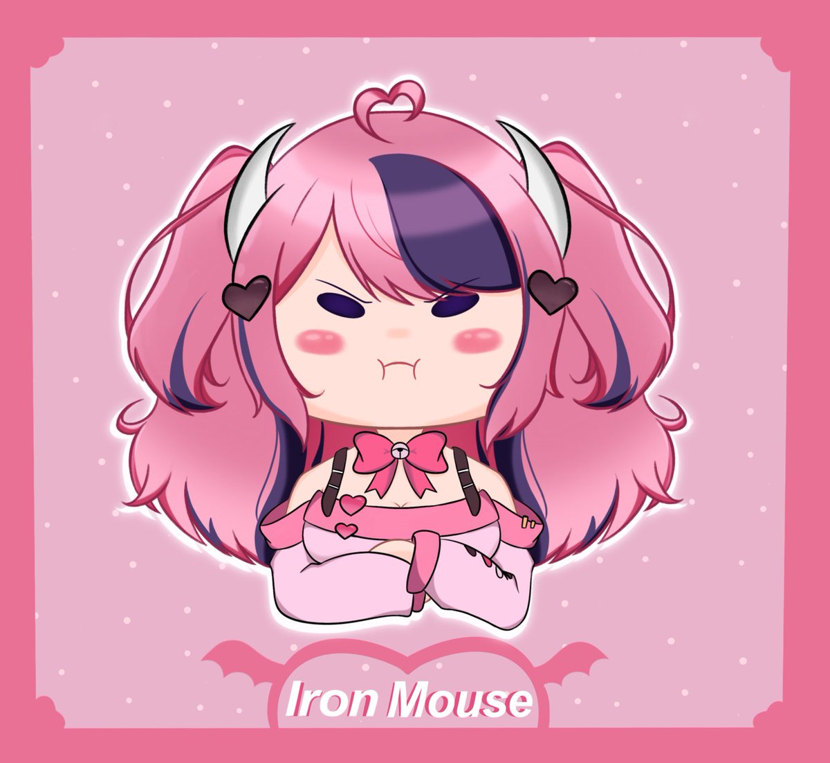 First time drawing of Iron mouse!!💕💕

#ironmouseart